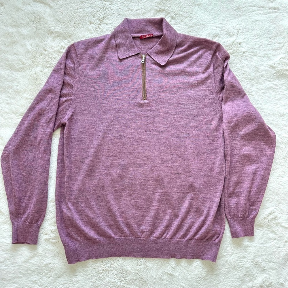 Sir Antony men’s cashmere/silk sweater size 48EU or L Retail 850$!